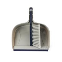 Beldray Dustpan & Brush Deep Clean 2.5L Dual-Action Lightweight Brush Rubber Lip