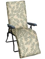 Home Folding Metal Garden Chair - Lino Leaf Green