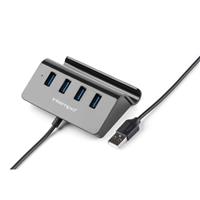 Intempo 4 Port USB Data Hub & Phone Holder Adapter Type C (Damaged Packaging)