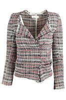 ISABEL MARANT TOILE MULTI COTTON BLEND JACKET FR 34 UK 6 - XS Regular