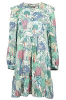 VILSHENKO GREEN SILK MINI DRESS UK 16 - XXL Regular