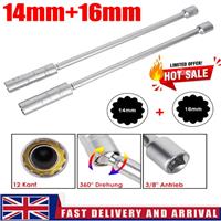 16+14 Magnetic Thin Wall Spark Plug Socket Removal Tool 12Point 3/8 Drive Fr BMW