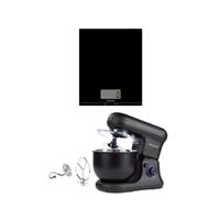 Salter Kuro Stand Mixer & Scale 6 Speeds, 5L Bowl, 5kg Capacity, Black