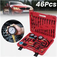 46x Diesel Petrol Engine Compression Tester Pressure Loss Leak Tester Master Kit