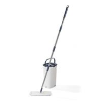 Beldray Deep Clean Flat Mop & 4L Bucket 2 Pads, Dual Chambers, Hard Floors