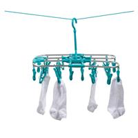 Beldray 2-in-1 Sock Airer 20 Pegs, Hangs on Line, Indoor/Outdoor, Space-Saving
