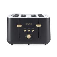 Salter Alchemy 4-Slice Toaster 7 Browning Levels
