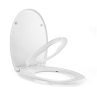 Beldray Anti-Bac Family Toilet Seat Removable Child Seat, Soft Close, White