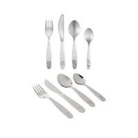Salter 8pc Kids Cutlery Set Dino & Farm Designs Stainless Steel, Dishwasher Safe