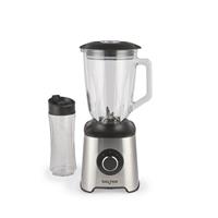 Salter Duo Blender 2-in-1 Smoothie Maker, 1.5L Jug, 600ml Bottle, 1000W