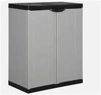 Garden Storage Cabinet Storage Shelves Unit Cupboard Outdoor Plastic Utility Box