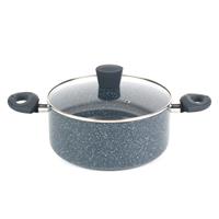 Russell Hobbs Stockpot Non-Stick 24cm Nightfall Stone Blue Marble (Open Box)