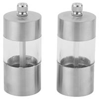 Salter Salt & Pepper Mill Set Adjustable Grind Course to Fine Kitchen (Open Box)