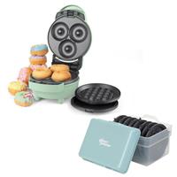 Giles & Posner 3-in-1 Mini-Bites Maker & Storage Box Removable Non-Stick Plates