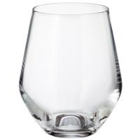 Crystal Bohemia Grus Tumbler - Set of 6, 350ml, Crystal Glass, Dishwasher Safe