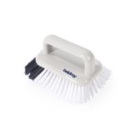 Beldray Deep Clean Tub Scrub Brush Heavy-Duty, Large Bristle Head, Easy-Grip