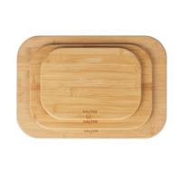 Salter Simply Prep Bamboo Chopping Board Set 3x FSC Certified, 28, 34 & 43cm