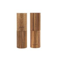 Salter Eden Salt & Pepper Mill Set: Seasoning Grinders, FSC-Certified Wood