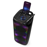 Intempo Bluetooth Karaoke Speaker Party Stereo Wired Microphone Control Panel