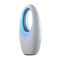 Beldray Compact Bladeless Tower Fan: Oscillating Cooling Fan with Remote Control