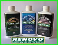 Renovo Black Soft Top Reviver Kit, Cleaner, Reviver, Waterproofer 3 x 500ml.