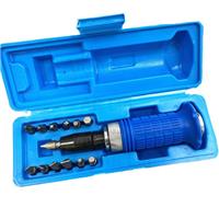 Heavy Duty 1/2 Drive Impact Bolster Driver with 13 Impact Screwdriver Bits