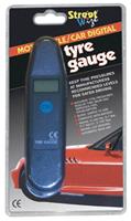 Portable Travel Motorbike & Car Digital Tyre Wheel Pressure Gauge (0-100 Psi)