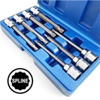 Spline Socket Set 3/8 drive extra long male Spline Bits M4 M5 M6 M7 M8 M9 M10