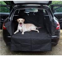 Quality Heavy Duty Water Resistant Car Boot Liner Mat & Bumper Protector - Black
