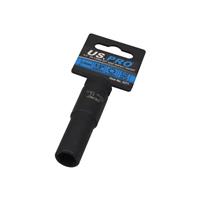 US PRO 1/2" Drive 13mm Deep Impact Socket 6PT 78mm Metric Black Phosphate