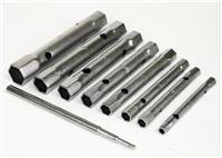 Tubular Metric Box Spanner Wrench 8pc spark Plug Sockets 6 22mm Tommy Bar