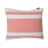 NEW Lexington Poplin Summer Pillowcase Red Stripe 65x65cm