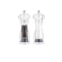 Salter Salt Pepper Grinder Mill Set Contemporary Adjustable Ceramic Grinder