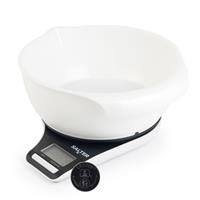 Salter Digital Kitchen Scale Mixing Bowl Jug 1.2 L Easy Pour For Baking/Cooking