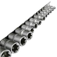 Female TORX Bit E Socket Set on rial. 14pc External Torx Sockets 1/4 3/8 1/2 Dr