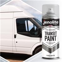 Jenolite Transit Spray Paint - Ford Diamond White Automotive - XSC691 - 400ml