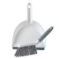 Beldray Dustpan Brush Set Mini Compact Antibac Floor & Worktop Sweeper Easy Grip