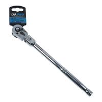 3/8" Drive Flexi Ratchet Flexible head 72T Chrome Mechanics Ratchet 280mm Long