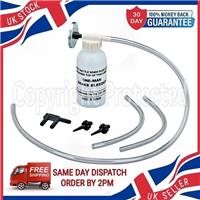 CAR BRAKE BLEEDING KIT FLUID BLEEDER BOTTLE VAN VEHICLE AUTOMOTIVE ADAPTOR HOSES