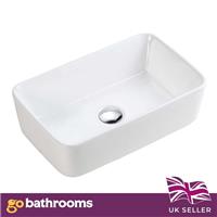 Rectangle Countertop Handwash Basin | Small Ceramic Hand Wash Basin W30cm