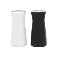 Salter Salt & Pepper Shaker Gravity Tilt to Operate Monochrome For Ground Spices