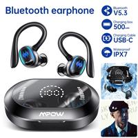 MPOW Deep Bass Wireless Earbuds Bluetooth Headphones 50Hrs Playback Ear Buds