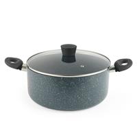 Russell Hobbs 28cm Stockpot Nightfall Stone Durable Aluminium NonStick PFOA-Free