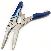 Toolzone Large Long Nose Heavy Duty Locking Pliers 9" Mole Grip. Vice Grip Clamp