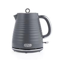 Salter Rapid Boil Kettle 1.7L Electric Cordless 360 Base Auto-Shut Off Grey 3KW