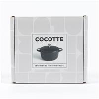 10cm Casserole Cast Iron Single Dish with lid 0.3L Dutch Oven, Tapas (Open Box)