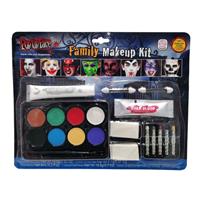Pop Up Face Halloween Family Makeup Kit