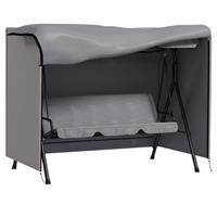 Outsunny Garden Furniture Protector Patio Swing Chair Cover Light Grey