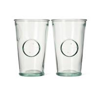 Re-Generation Drinking Glasses Set of 2 300ml Reusable Tumblers Dishwasher Safe