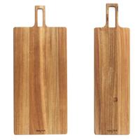 Salter Toronto Wooden Cheese Pizza Meat Charcueterie Serving Board Set 60/55cm